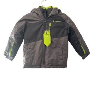 Free Country Ski Vestee Coat Size 5/6 Color Gray